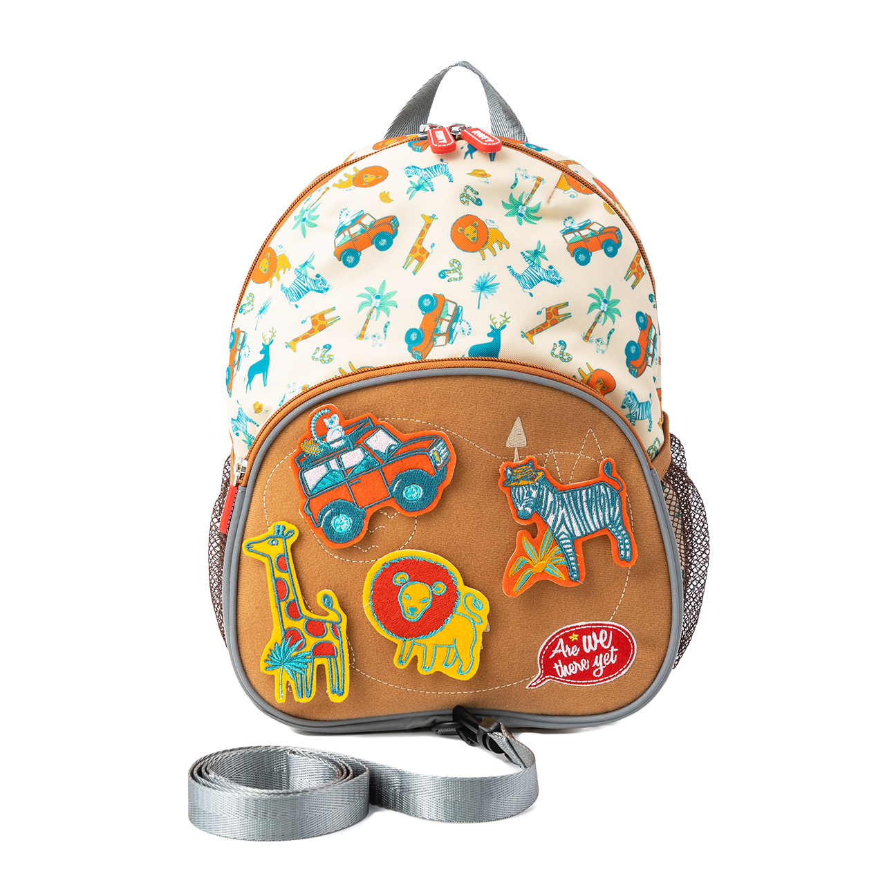 〖 Are We There Yet? 〗創意任意貼兒童防走失背包 - 叢林探險