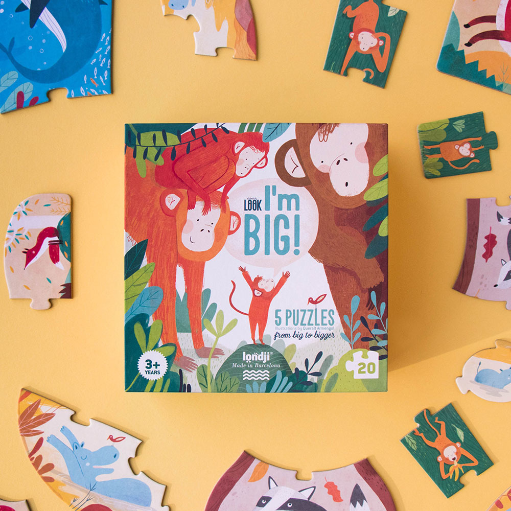 西班牙Londji 我也很大初階拼圖