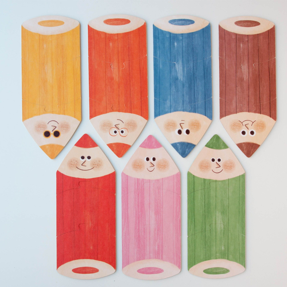 西班牙Londji 我愛我的顏色雙面拼圖