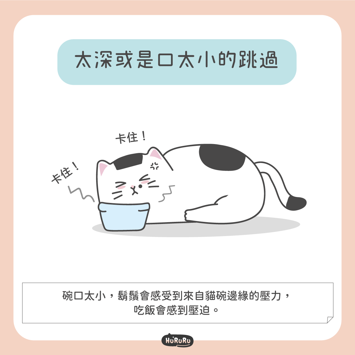 貓碗太深或是口太小的跳過