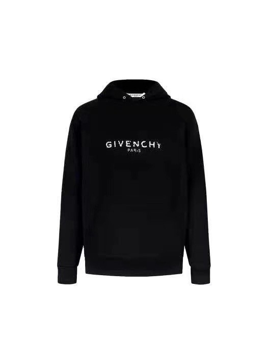 Givenchy 經典款 斑駁字體Logo 帽T