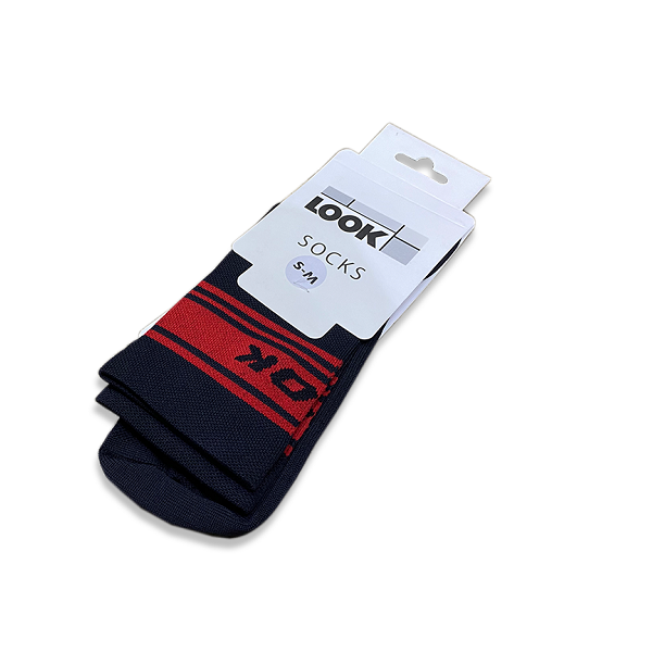 Look Ultra Black/Red Socks
