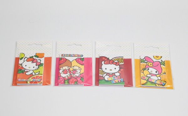 Hello Kitty三麗鷗水果節便利貼$45