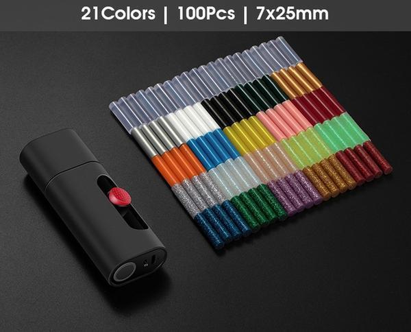 Wowstick imezing 無線熱熔膠筆|鋁合金|不插電使用時間可長達 90 分鐘|【10/19 截單，預計 :10月尾至11月中發貨】