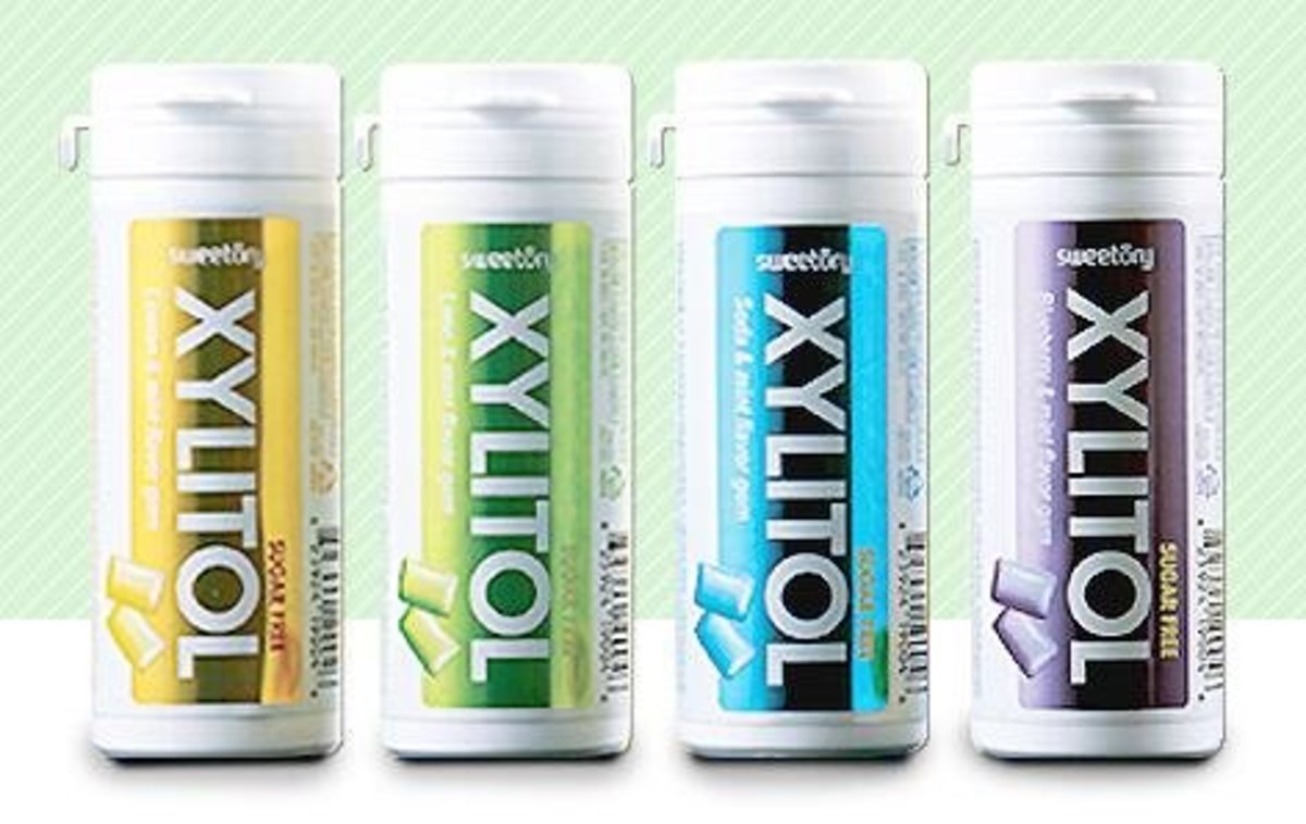 【Sweetory】[輕量裝] 無人工色素 健康木糖醇口香糖 26g 四款味 4支入