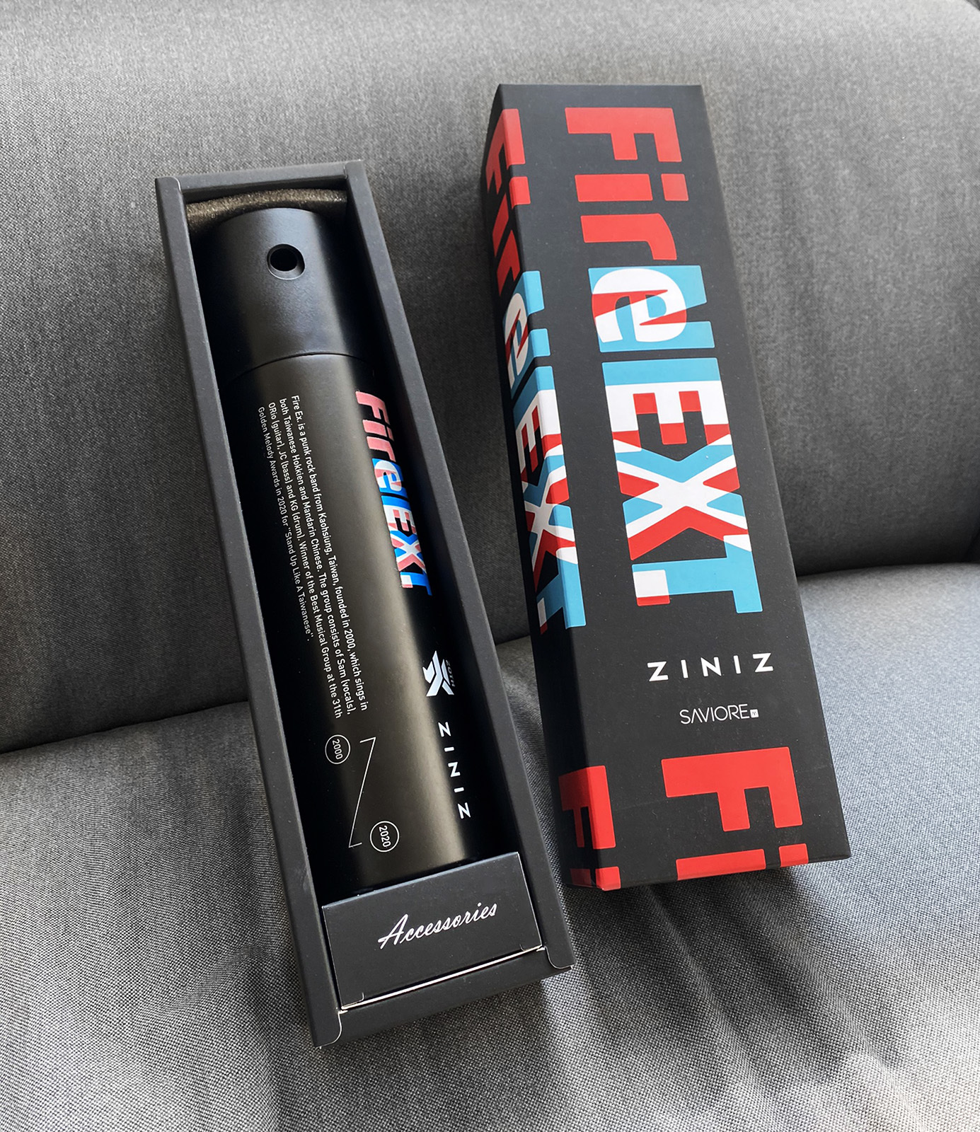 【SAVIORE-M × 滅火器 FIRE EX.】FireNEXT 時尚滅火器 限定聯名款 ＿「僅收藏使用」請勿拿來滅火！🚫🧯🔥