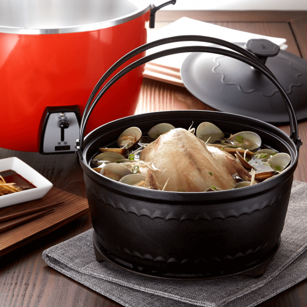 大古鐵器 TAKU 鑄鐵內鍋 - 附鑄鐵鍋蓋 (20cm/23cm)