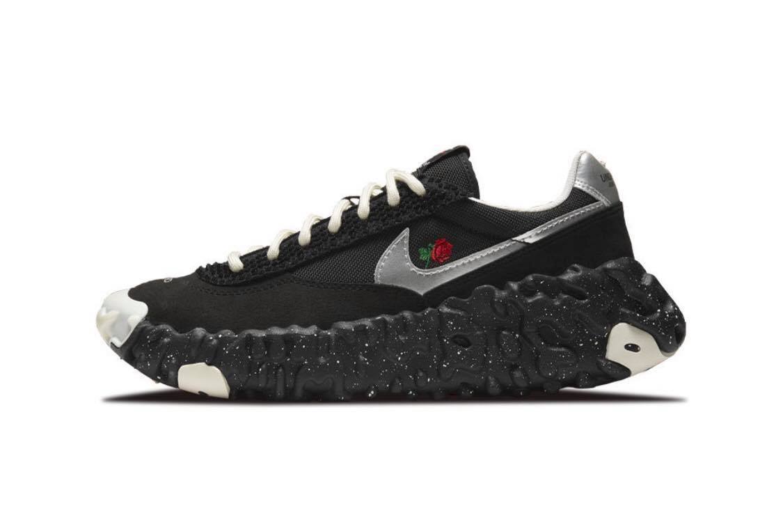 Undercover x Nike Overbreak SP 黑銀 刺繡玫瑰 DD1789-001
