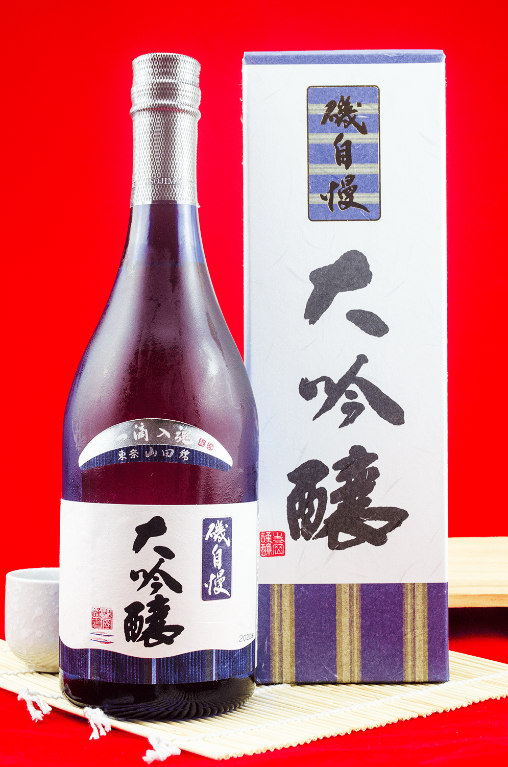 磯自慢一滴入魂東條山田錦大吟釀720ml 禮盒裝| 酒蛙Sakewa | 日本酒專門店