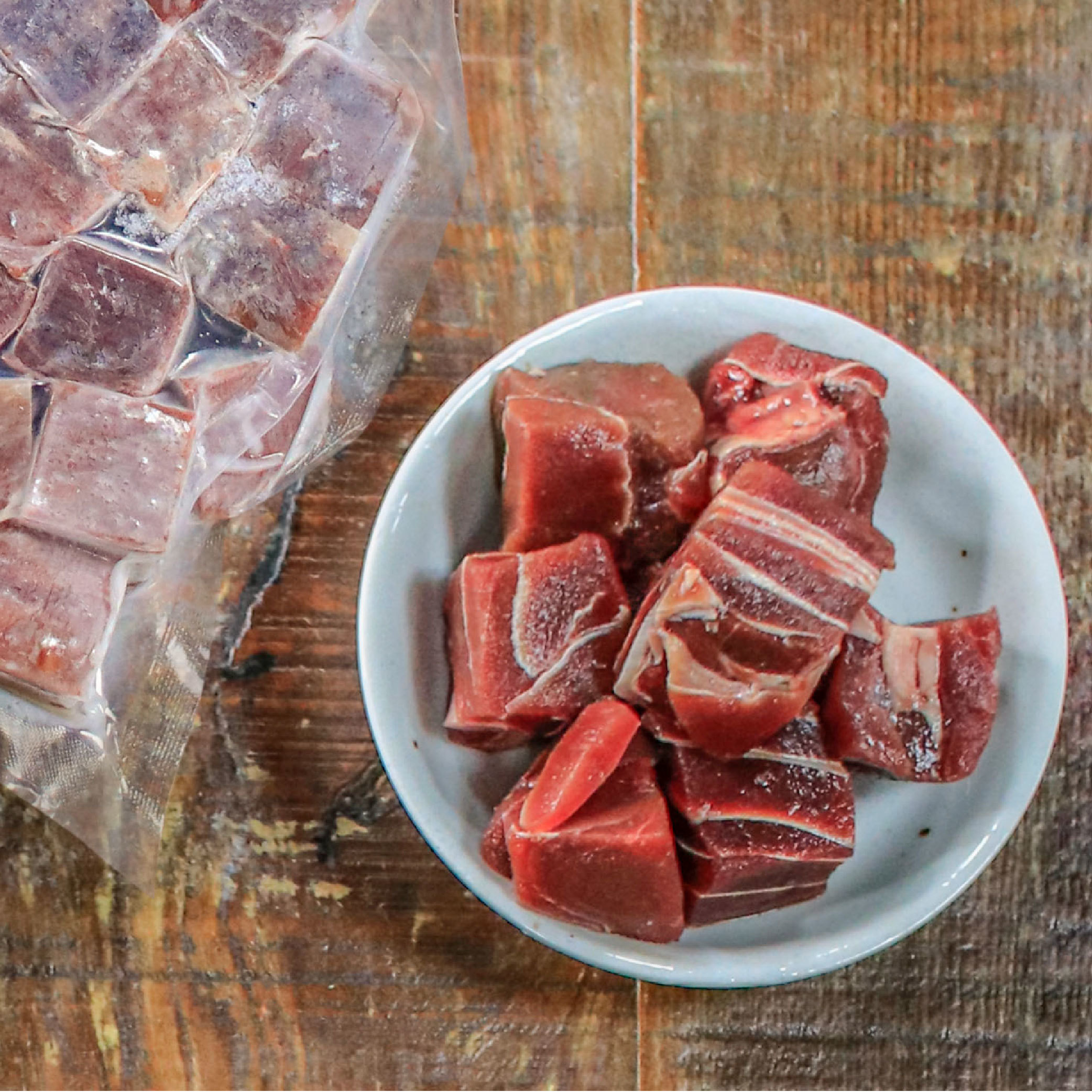 厚切低脂鹿肉塊