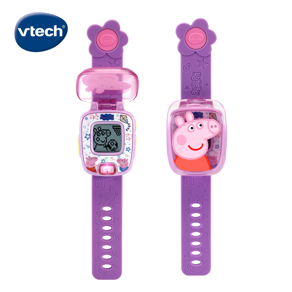 Vtech 粉紅豬小妹-多功能遊戲學習手錶 (2色可選)