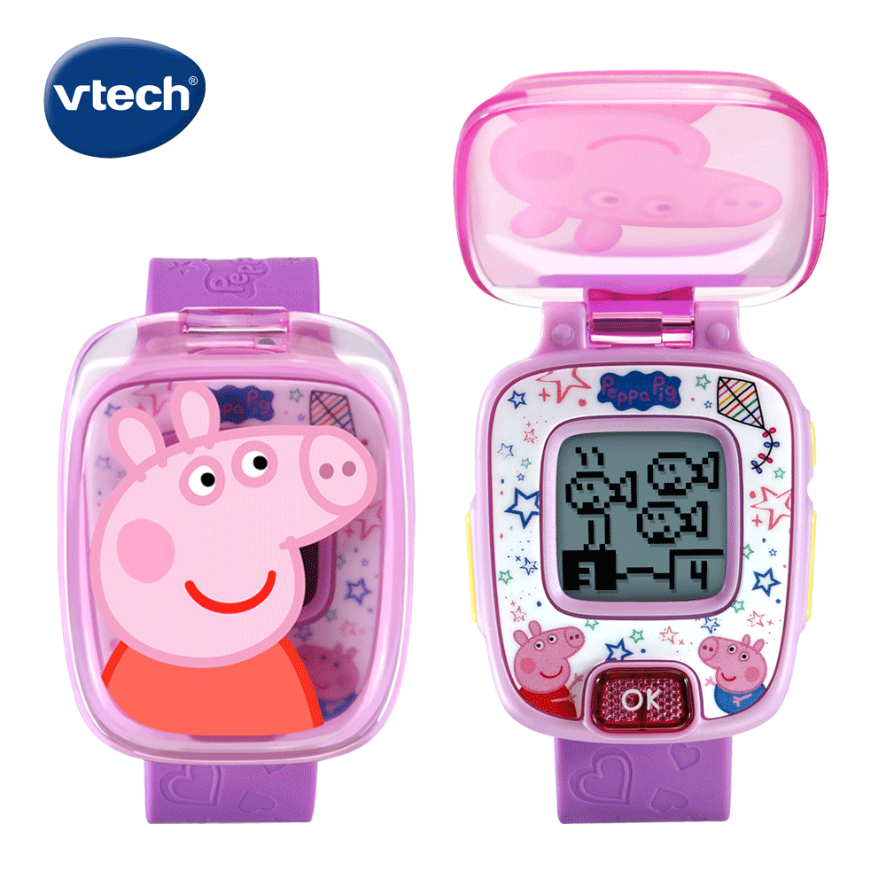 Vtech 粉紅豬小妹-多功能遊戲學習手錶 (2色可選)