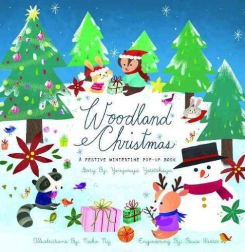 Woodland Christmas-A Festive Wintertime Pop-Up Book 森林動物過聖誕立體故事書