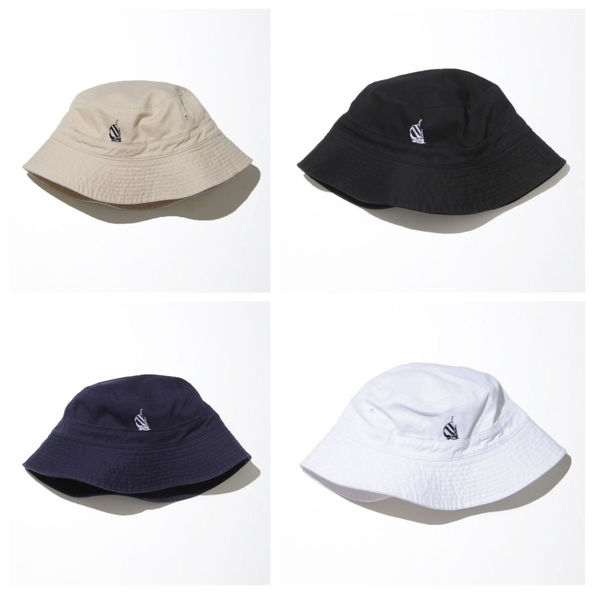 黒】wind and sea NYLON BUCKET HAT SEA-