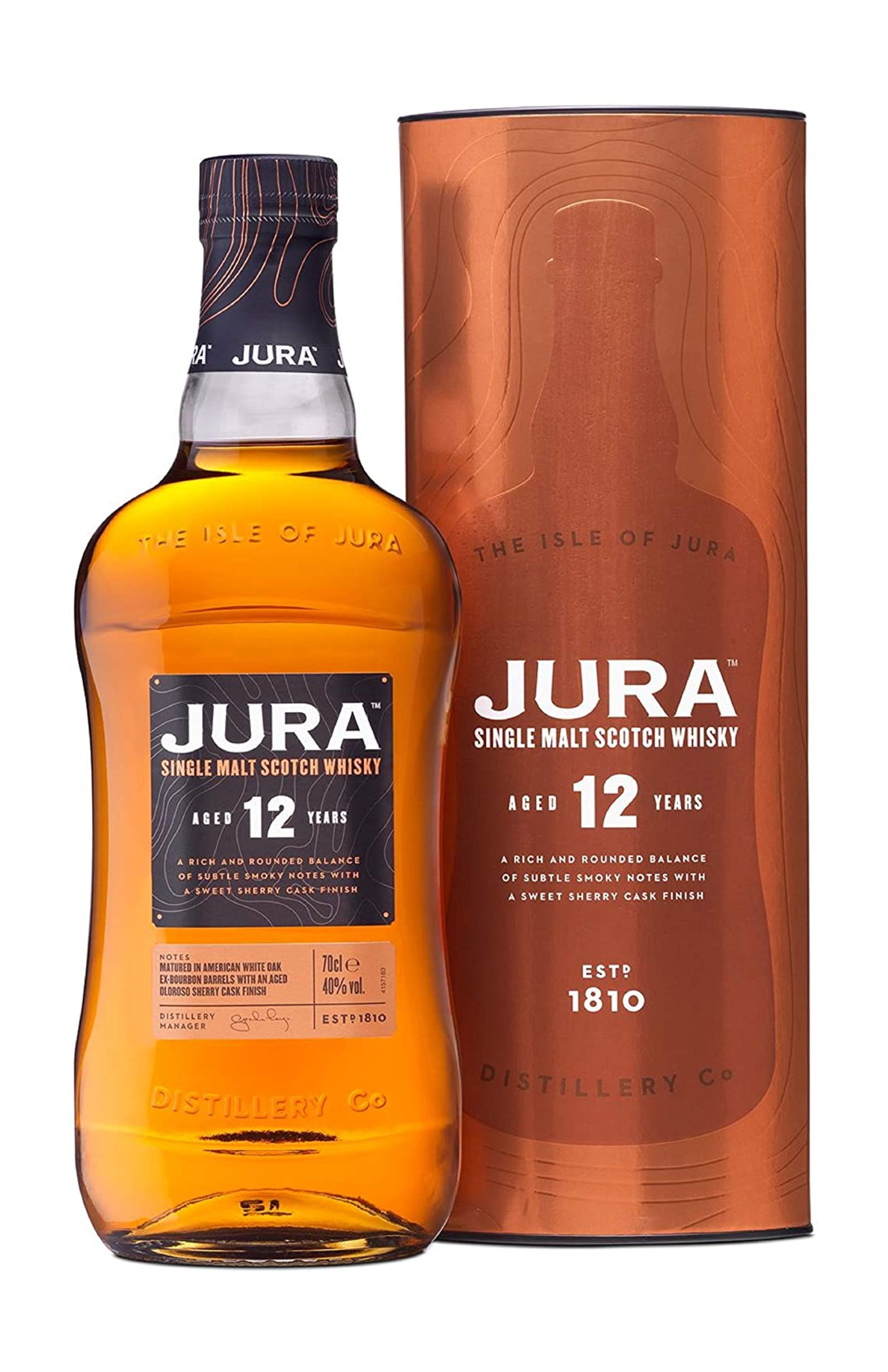 Jura 12 Year Old Single Malt Scotch Whisky