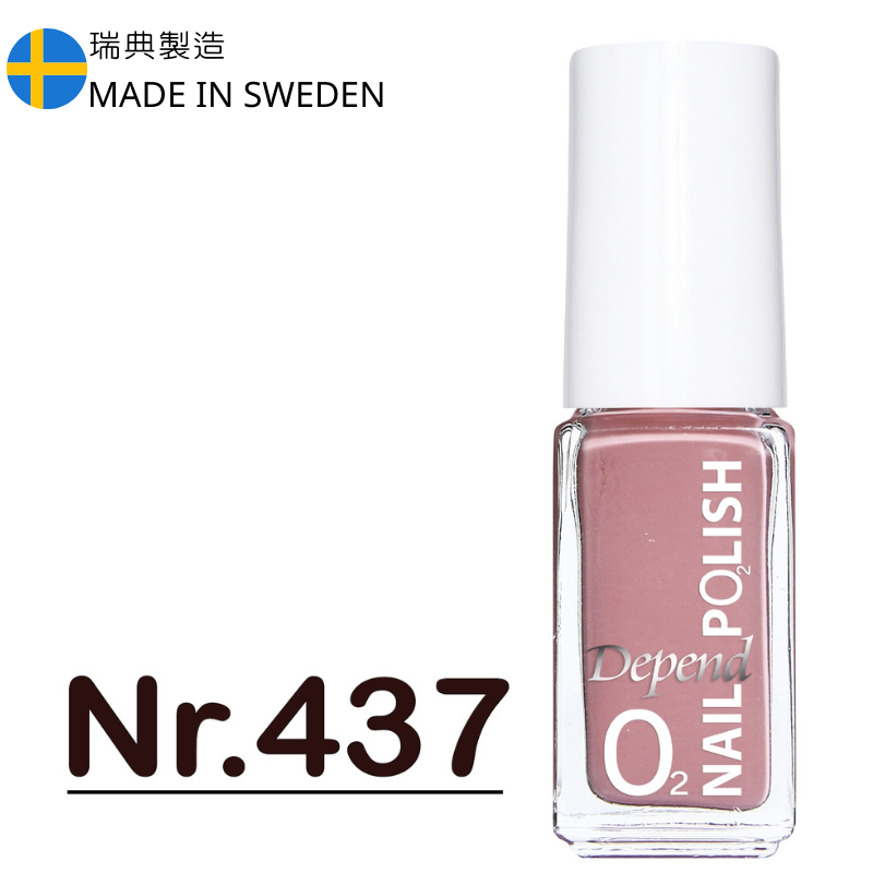 O2 甲油 437 珊瑚粉紅色 (不透明)