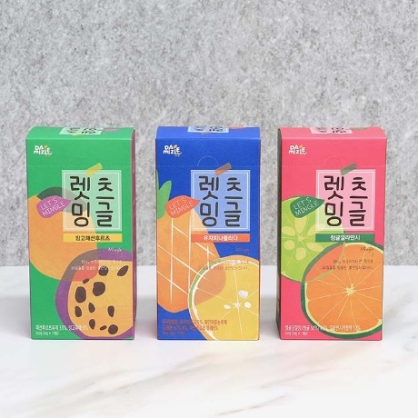 【DAMIZLE】韓國Damizle卡拉曼西金桔味 (50g) 7條入