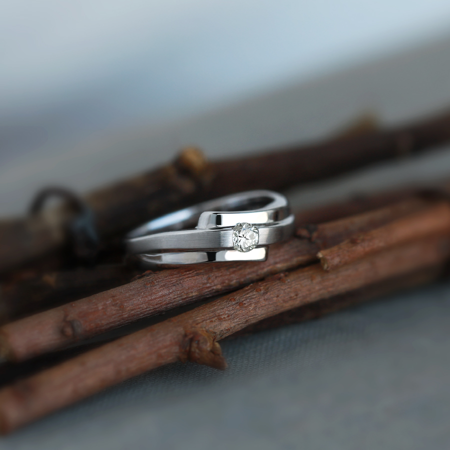 陪伴－15分鑽石男戒