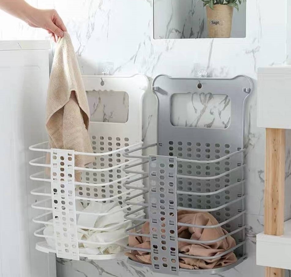 折疊式壁掛收納籃