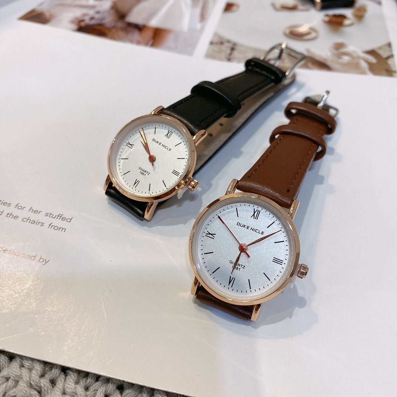 Duke羅馬數字腕錶