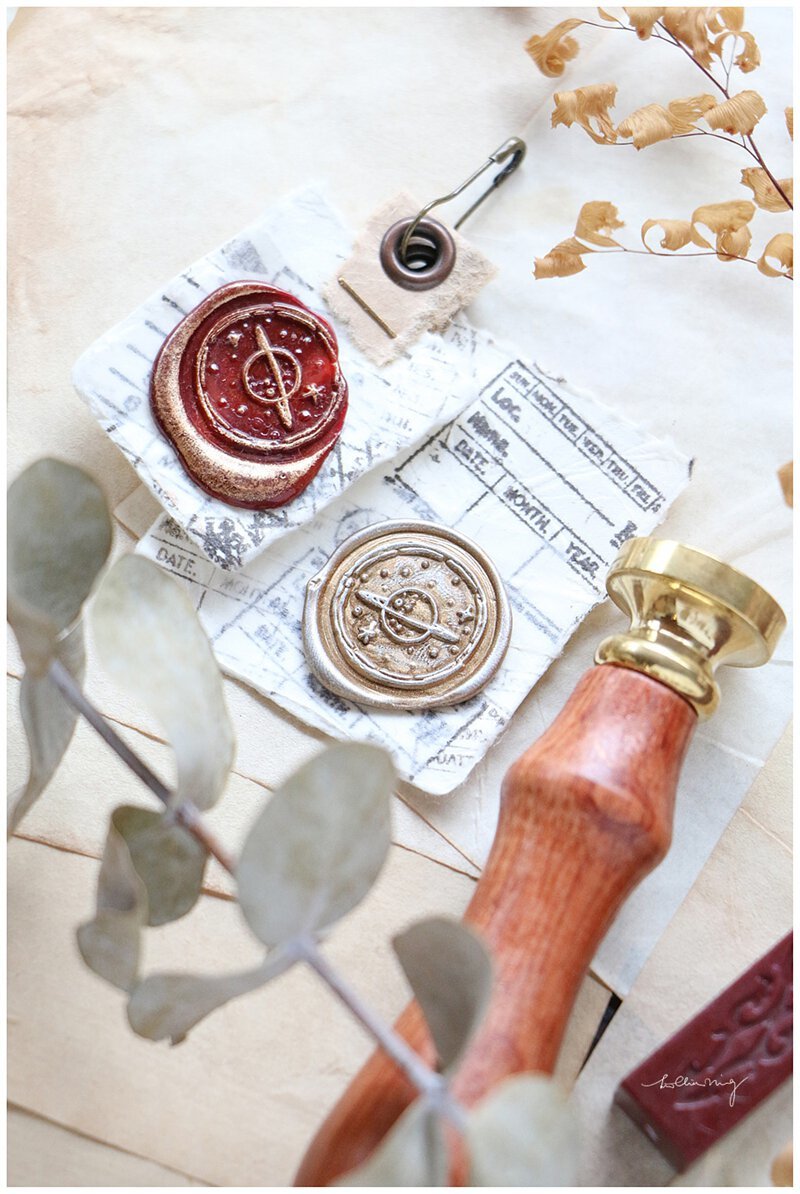 吉 封蠟印章組 - 星球（2cm）