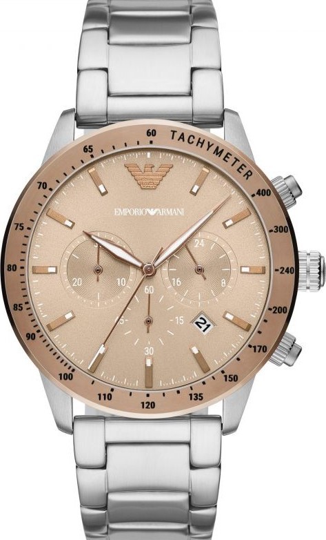 萬年鐘錶 - ARMANI   三眼計時男錶  AR11352  錶徑42.5MM