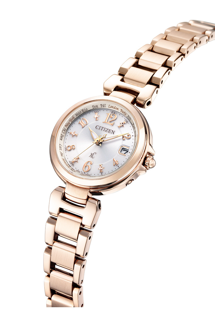 萬年鐘錶 - 限定款 Citizen 星辰錶  XC   光動能電波錶  EC1037-51A  錶徑27.8MM