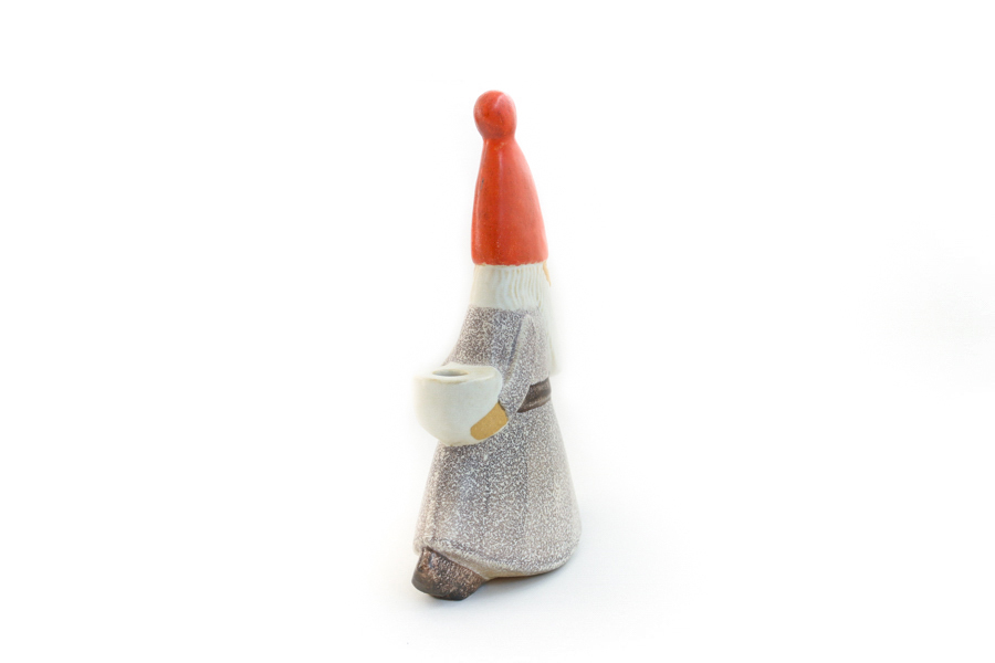 dieci-LISA LARSON/蠟燭架 聖誕老公公 灰