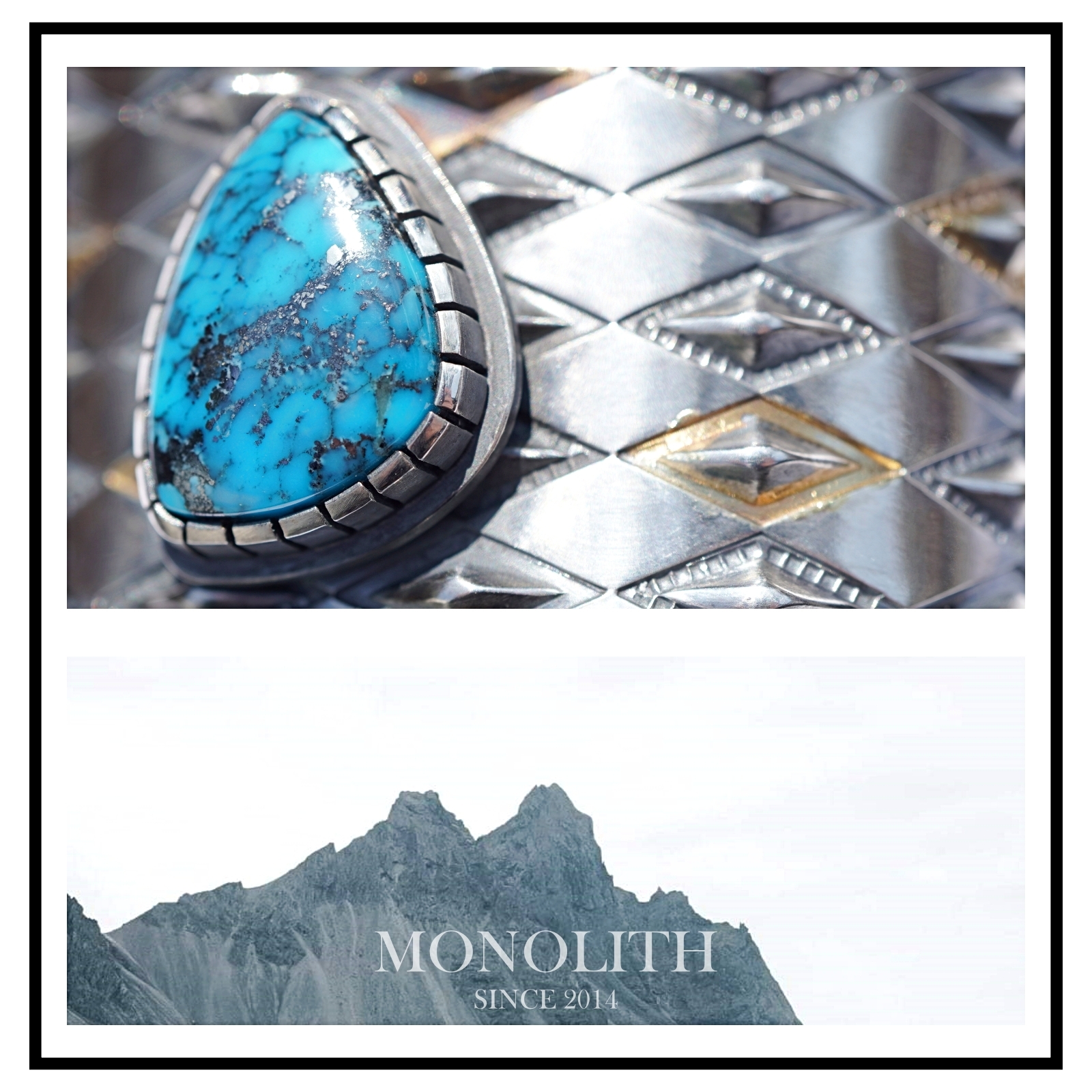 Ithaca peak菱形打印【手環】