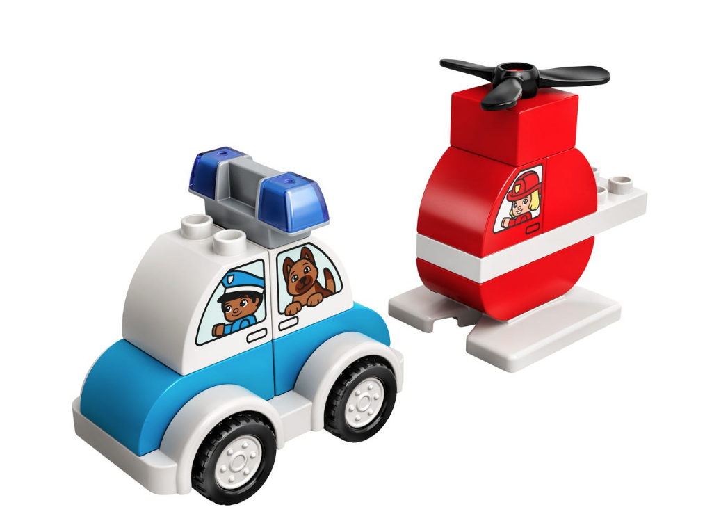 LEGO 10957 Fire Helicopter & Police Car 消防直升機和警車 (DUPLO)