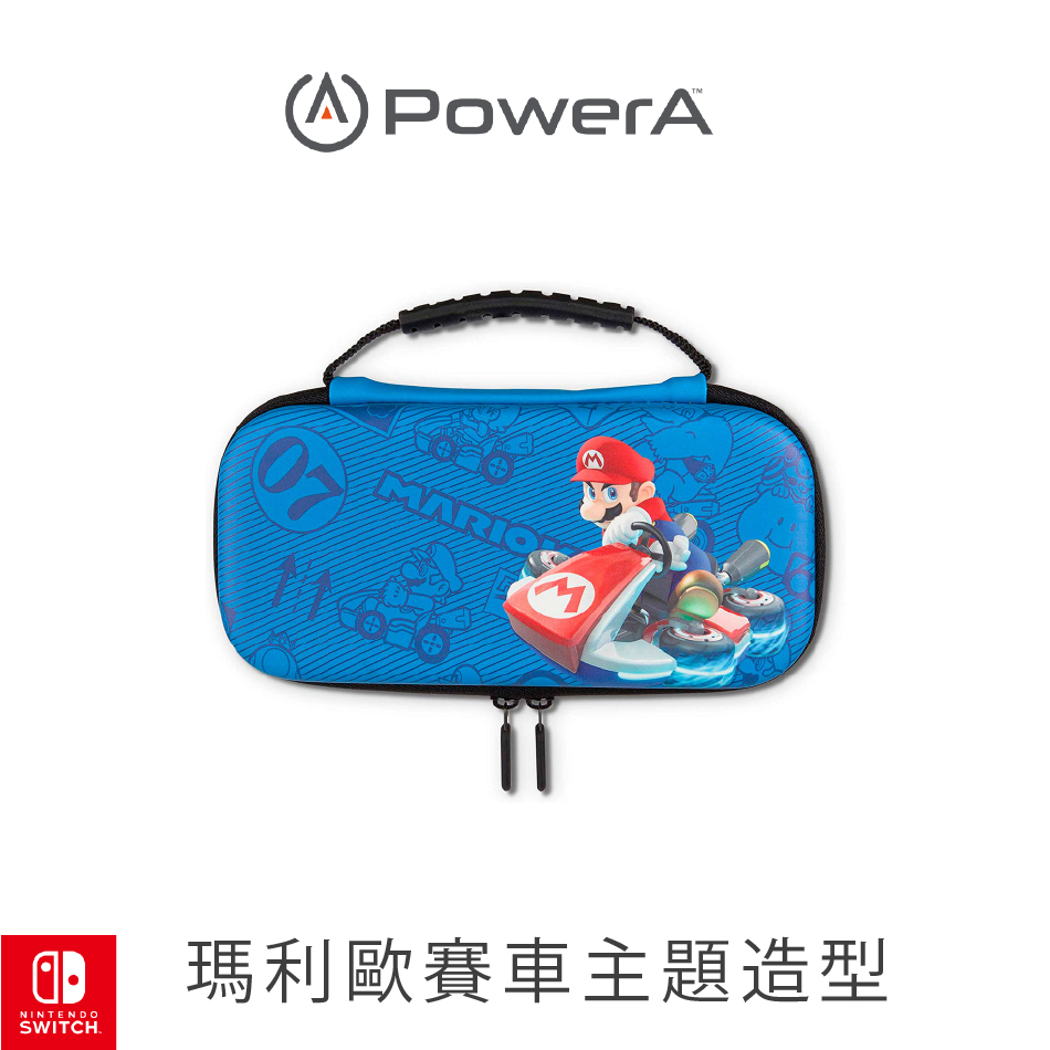PowerA 【Switch Lite】 加大保護殼《瑪利歐賽車》1514876-01
