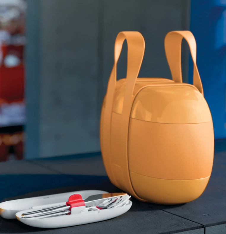 ALESSI FOOD A PORTER CUTLERY SET GREY