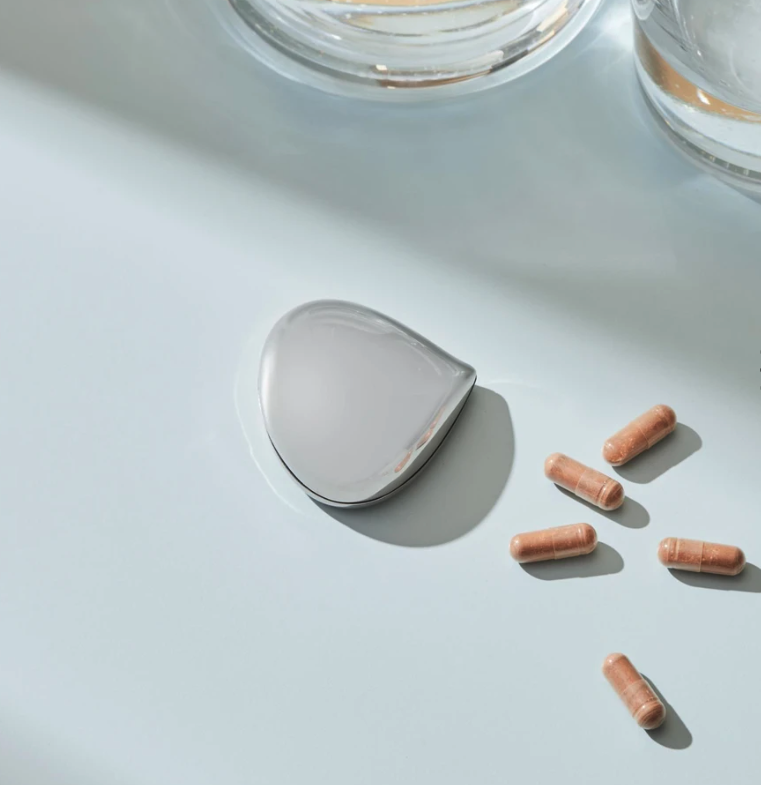 ALESSI CHESTNUT PILL BOX