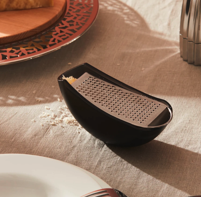 ALESSI PARMENIDE GRATER RED