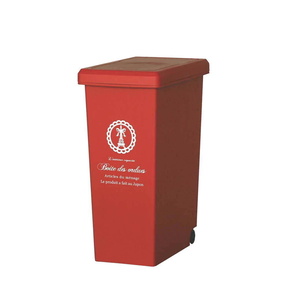 【日本平和】滑蓋霧面垃圾桶/20L/4色/艾菲爾系列