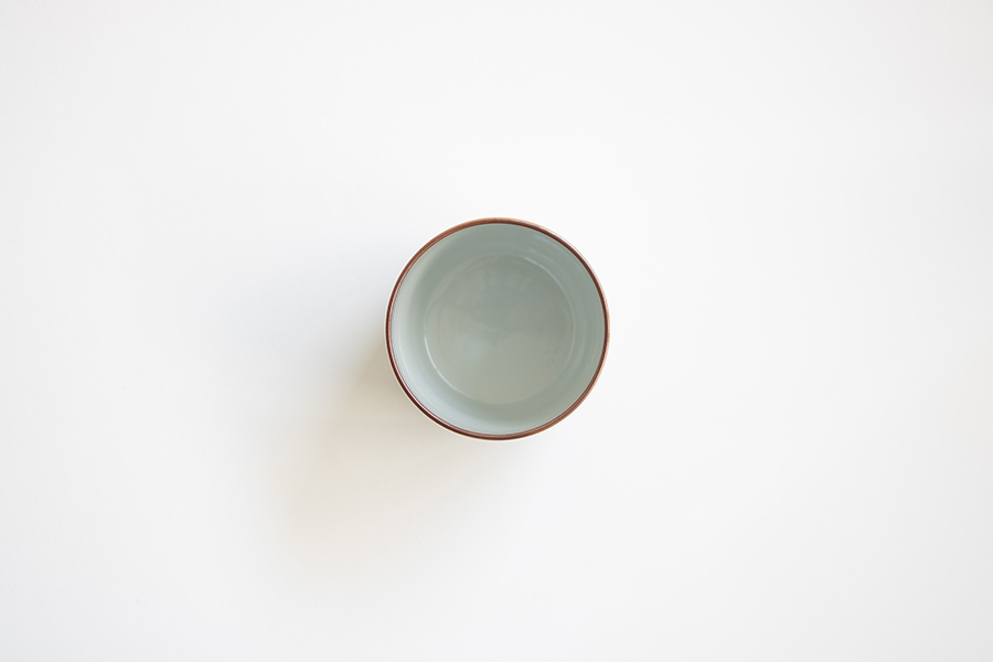 九谷燒-湯吞 笛吹 雞冠