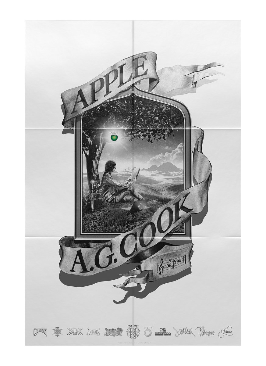 A. G. Cook《Apple》（ 180g LP + 海報 + MP3下載碼）