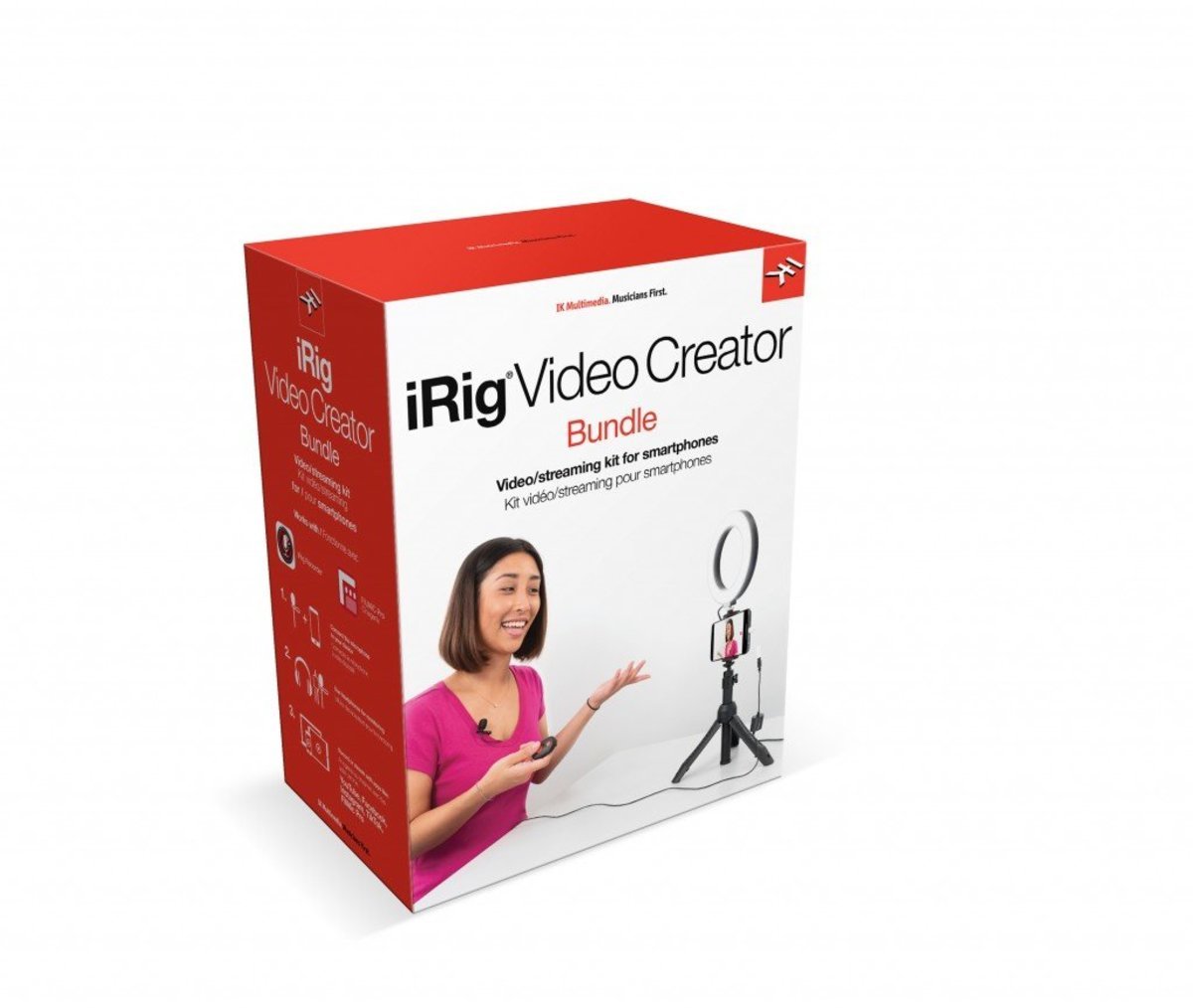 Bundle creator. Набор для стриминга. Комплект для стриминга. IRIG-Video-creator-Bundle комплект для съемки видео, ik Multimedia. Creator Bundle.
