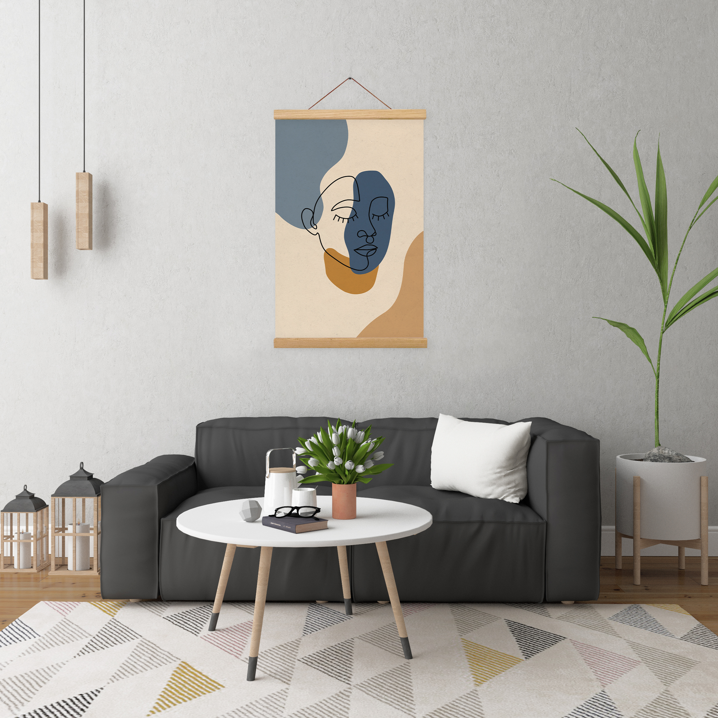 掛畫|上班族的厭世日子