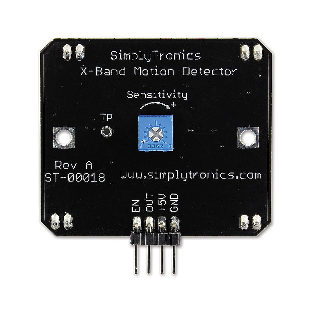 X-band 運動偵測器