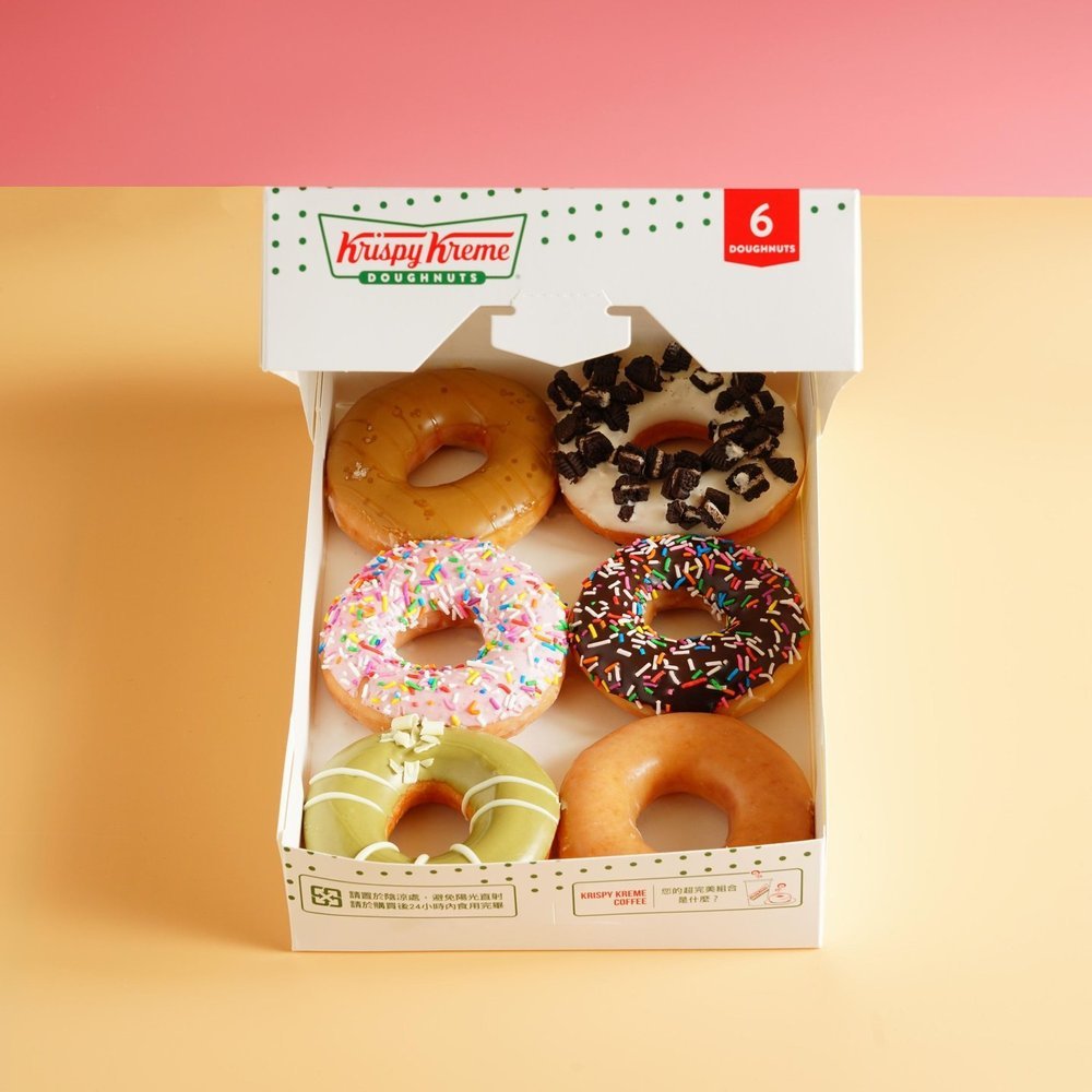 【Krispy Kreme】Donut Half Dozen/Box