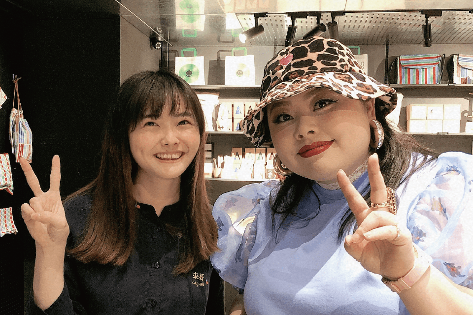 日本藝人渡邊直美到來好買台灣文創商品及台灣特色紀念品
