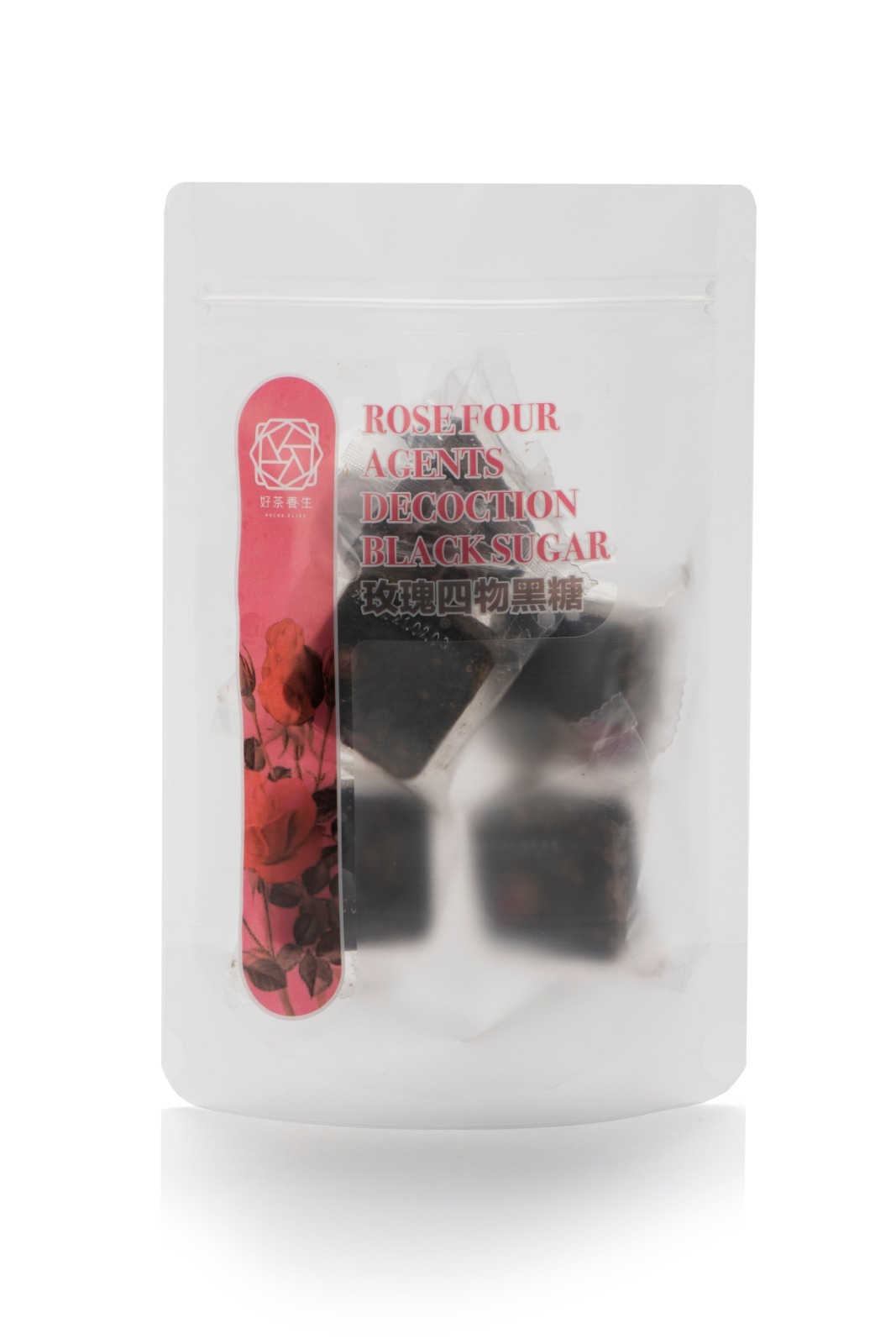 好茶養生 - 玫瑰四物黑糖 (五粒裝)