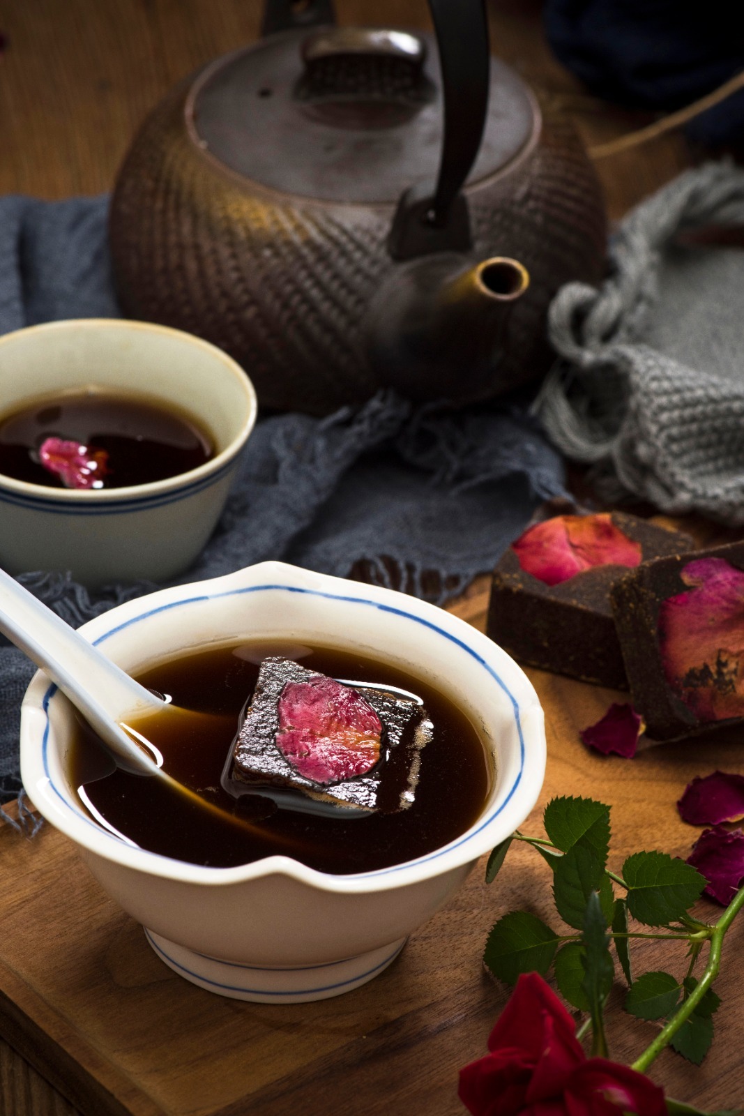 好茶養生 - 玫瑰四物黑糖 (五粒裝)