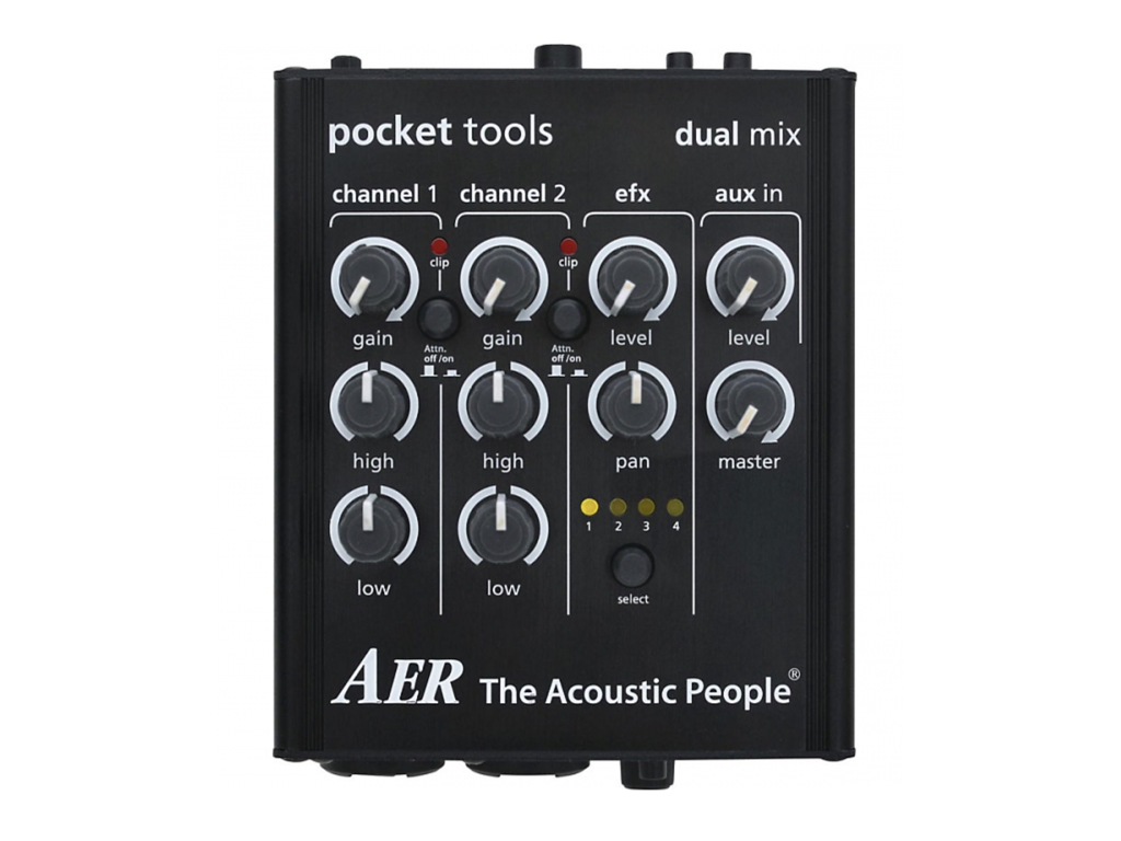 AER - Pocket Tools Dual Mix 2 木吉他前級雙軌前級preamp|陸比音樂