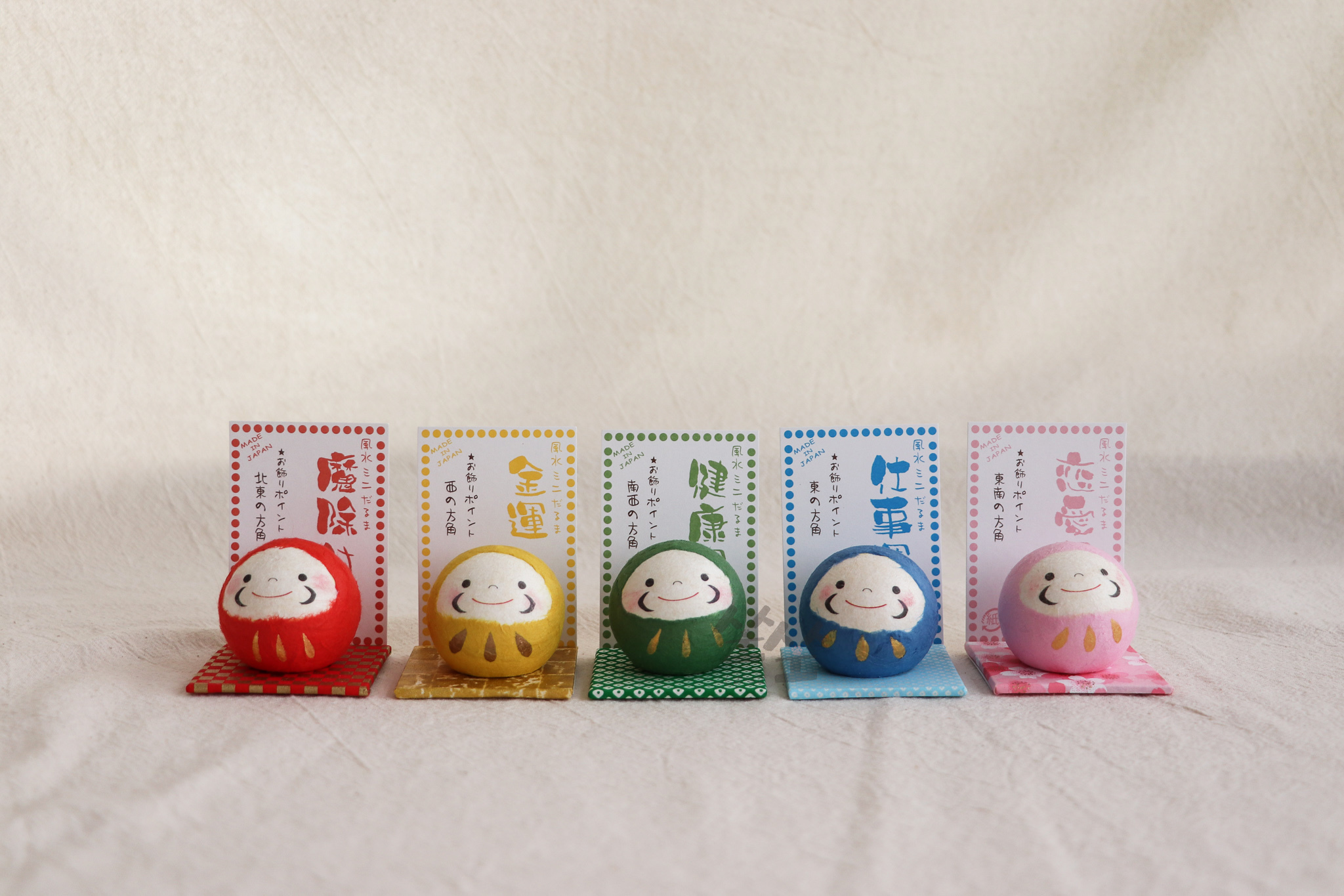 日本和紙 開運達摩