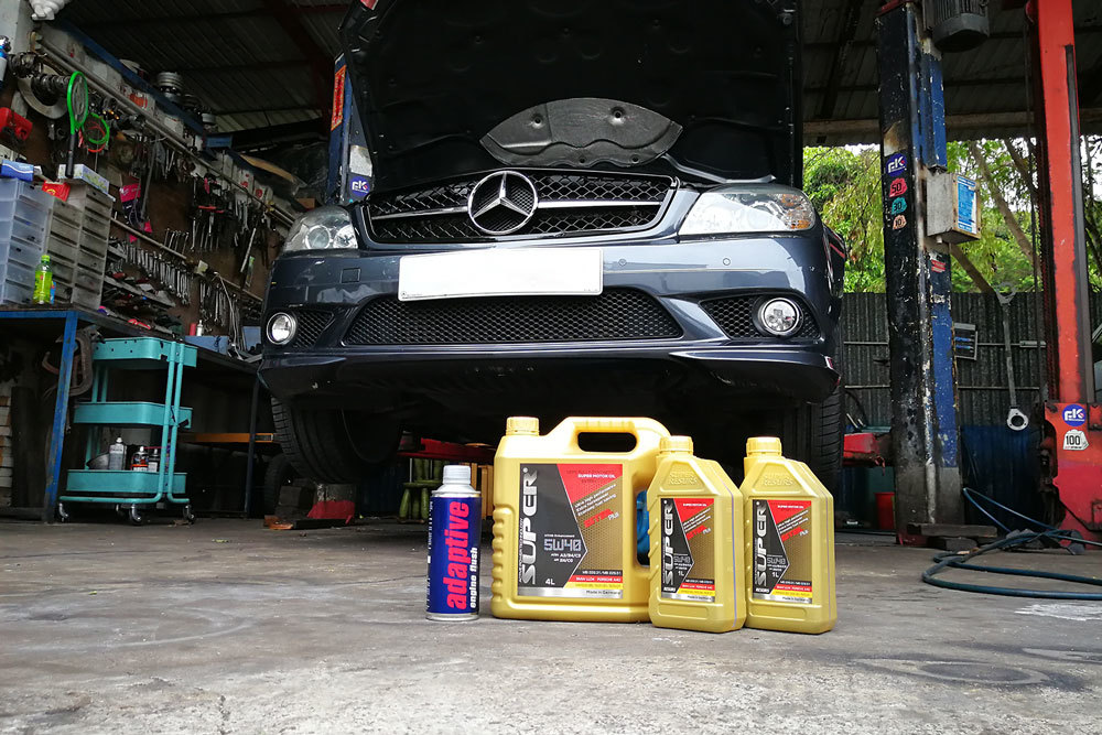 super ester plus 5w40 motor oil