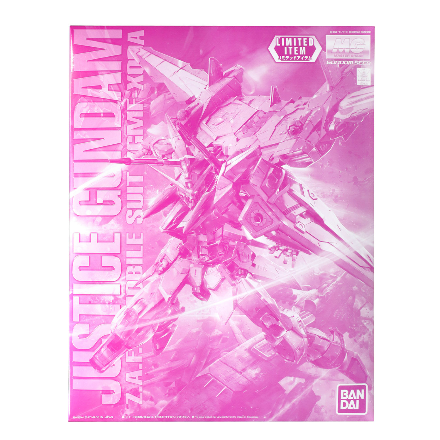 MG 1/100 正義高達 彩色透明版