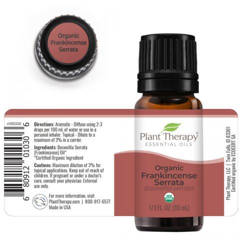 Plant Therapy  有機印度乳香 Frankincense Serrata 精油 - 10ml