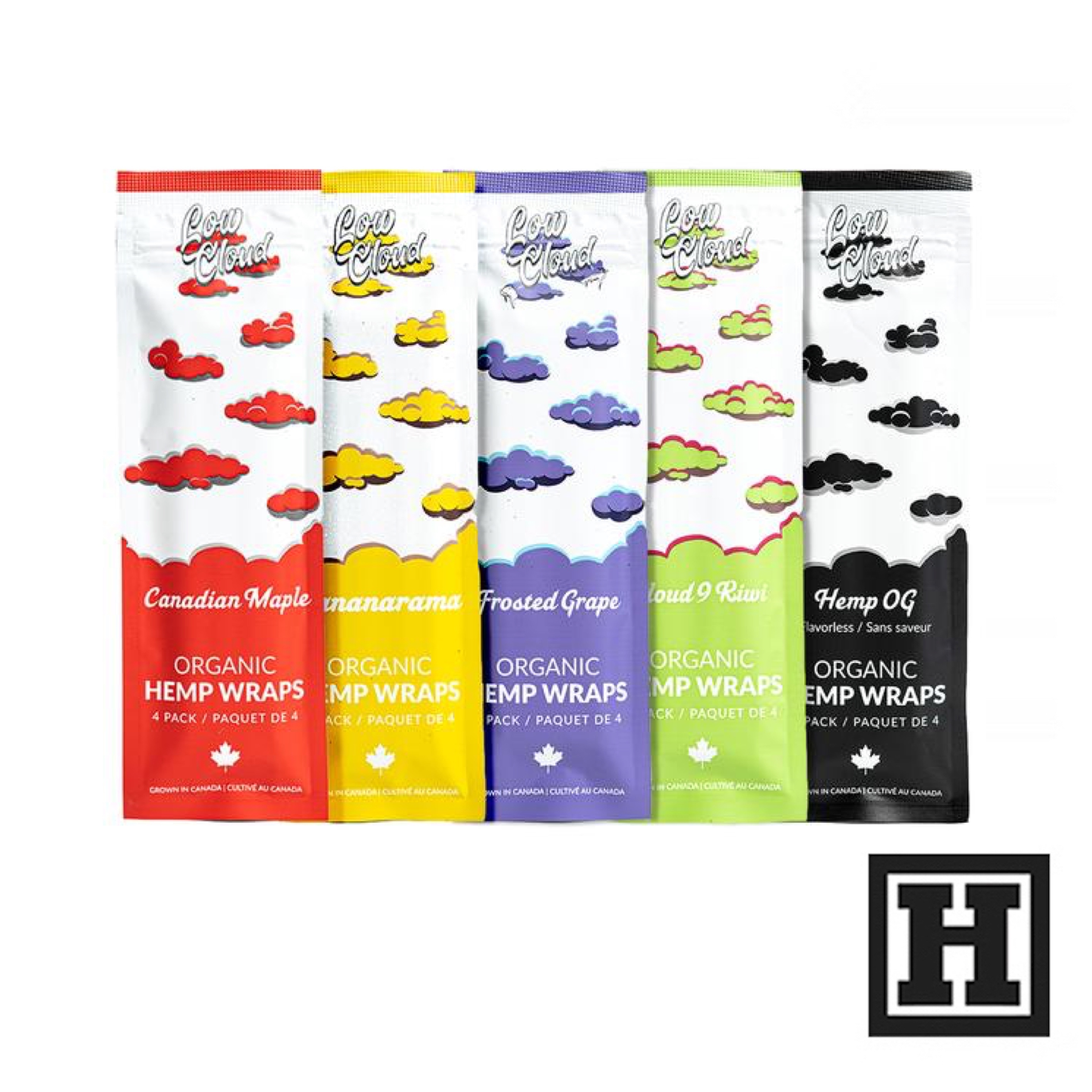 Low Cloud Wraps 麻纖維 雪茄紙 4入